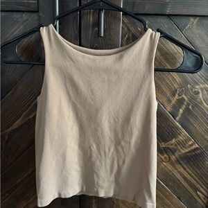 Free People Tan Tank Top